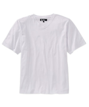 Westport Black Short Sleeve Pima Stretch Solid V-Neck Tee